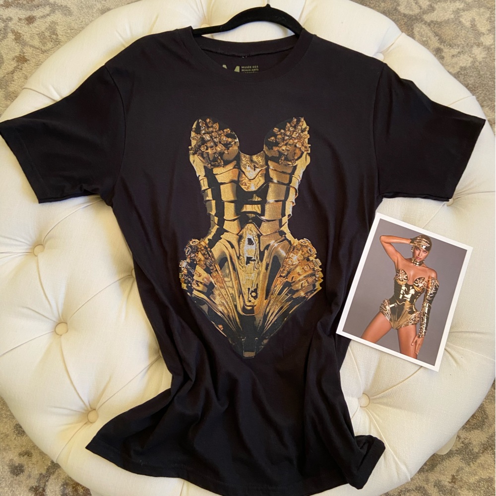 THIERRY MUGLER exhibit TShirt sz S